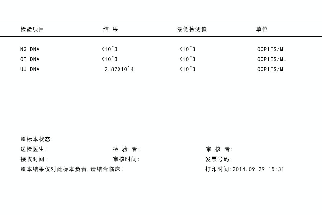 uu—dna正常值图片（uu-dna结果怎么看）