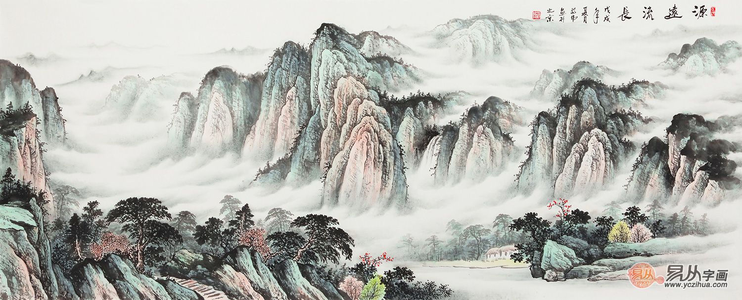 沙发背景墙装饰画这么选，让你家美的没话说！