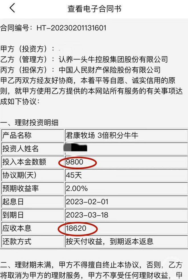 此“1头牛”非彼“一头牛” 女子投资“云养牛”被骗上万元    