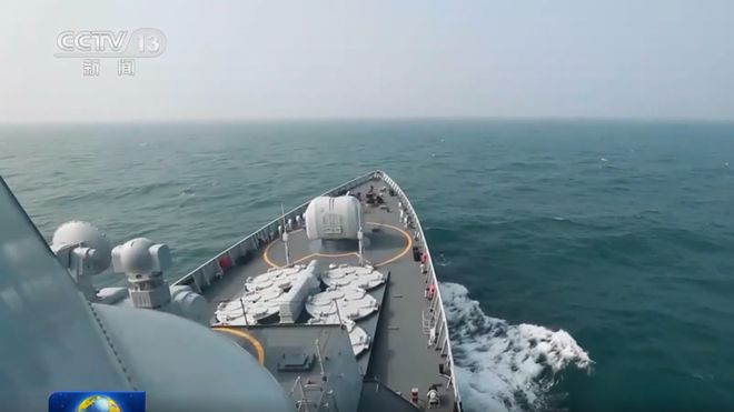 台岛上空的声音！环台岛战备警巡和演习：轰炸机执行对陆打击任务 
