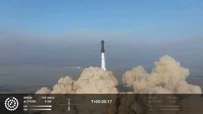 SpaceX“星舰”发射任务失败
