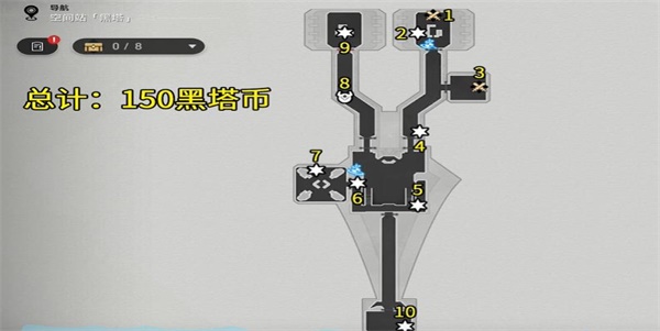 崩坏星穹铁道黑塔空间站宝箱在哪收集？塔空间站宝箱全收集攻略