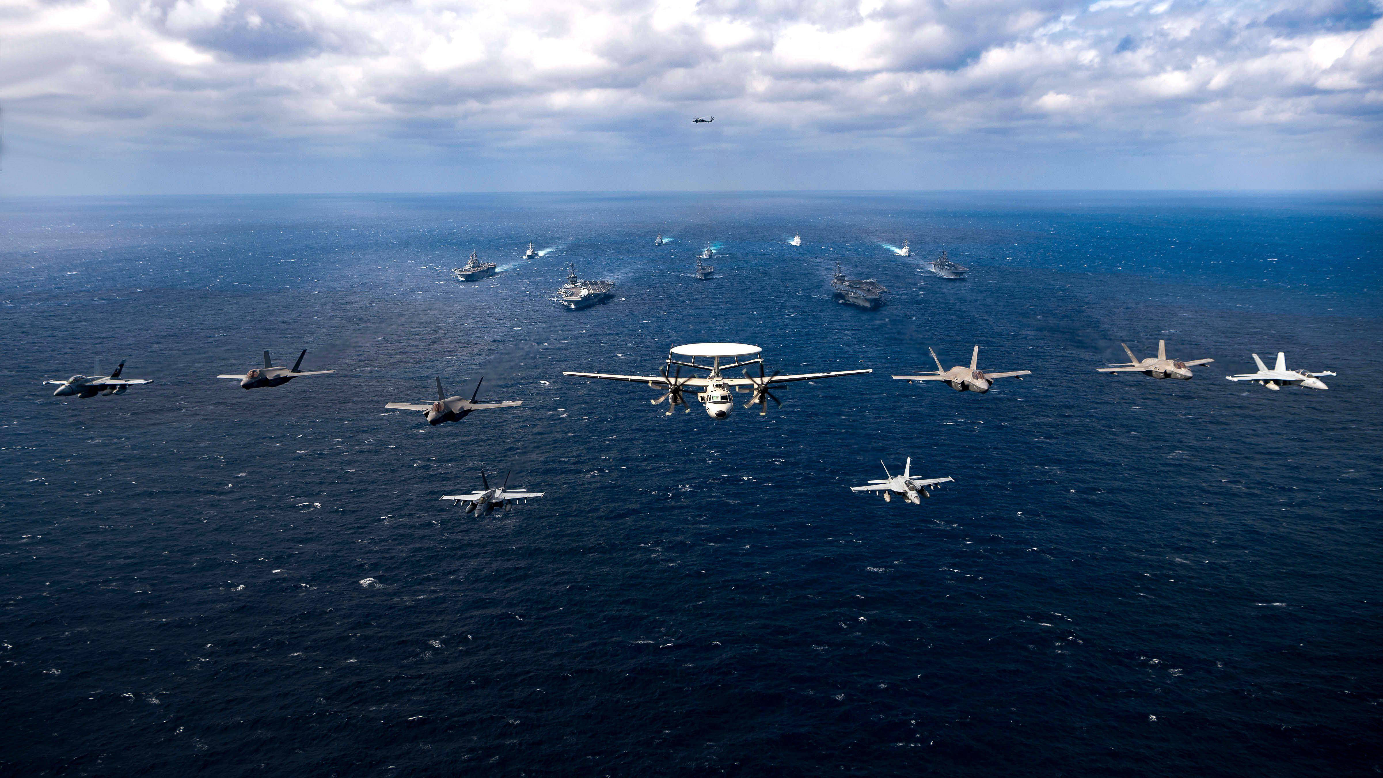 美知名军事网站发布全球海军实力排行榜：美国高居榜首，中国紧随其后