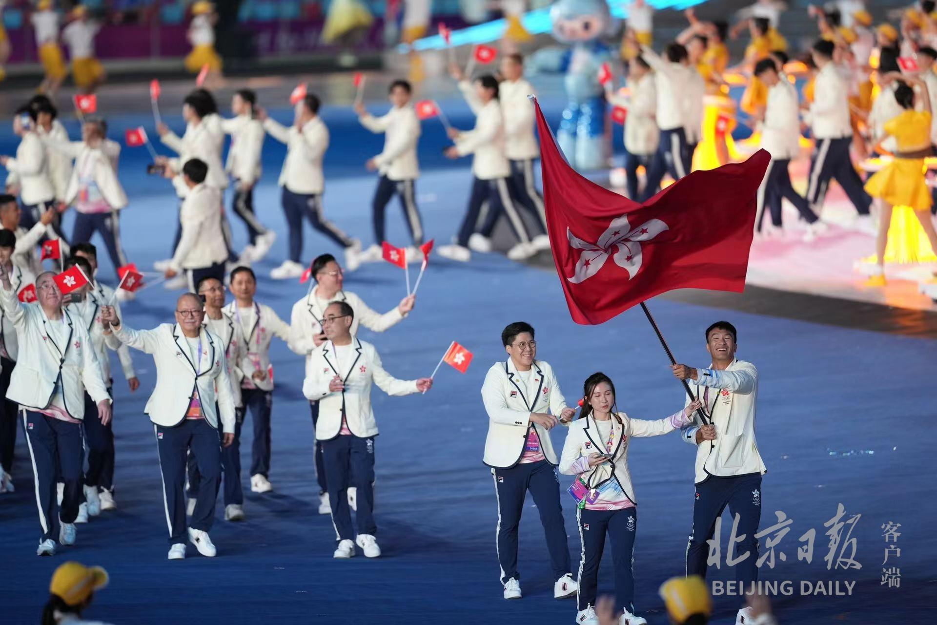 图集| 燃！亚运会开幕式高清大图来了   