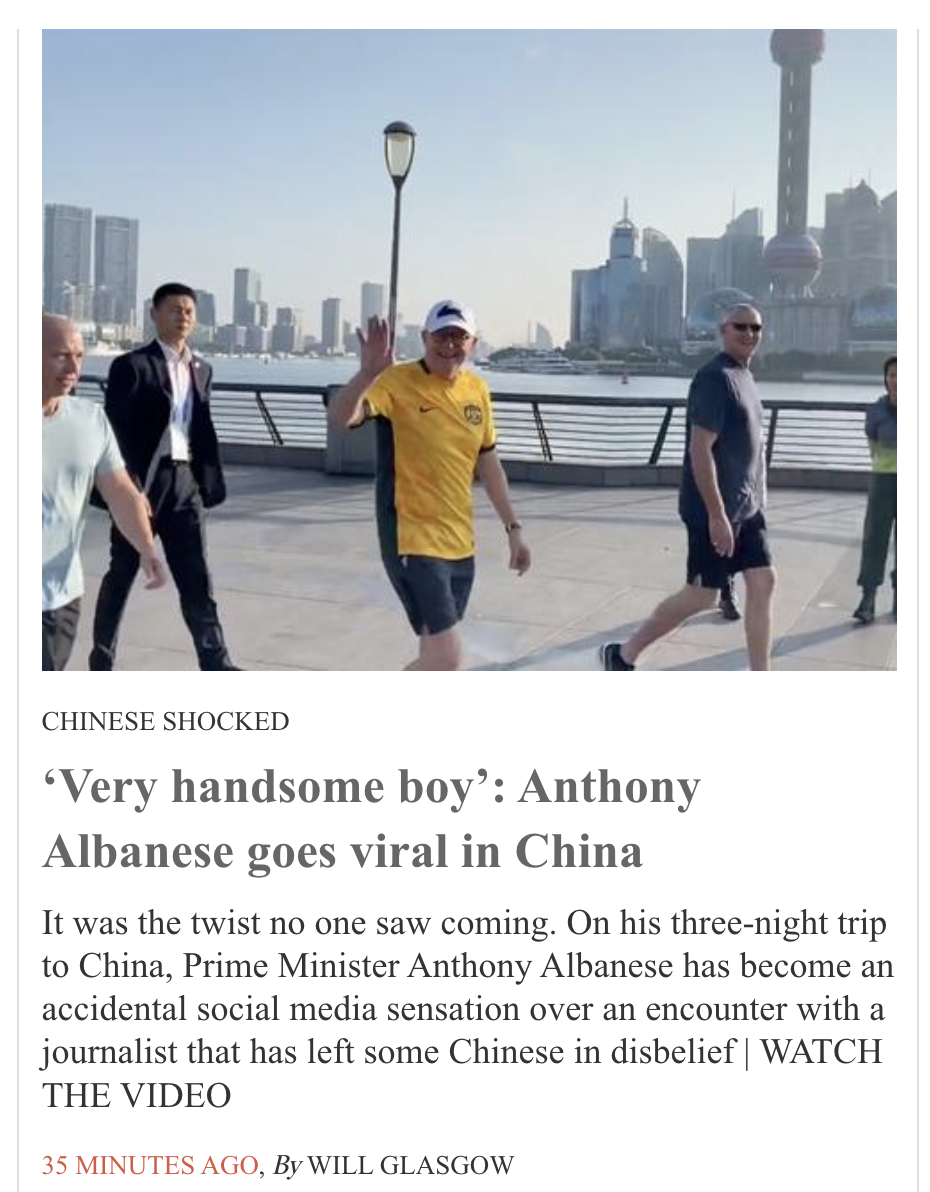 “解冻速度快于预期”，中国和澳大利亚关系迎来新篇章