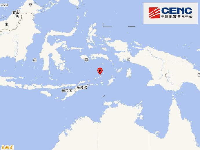 班达海发生7.1级地震，震源深度10千米 班达亚齐海啸