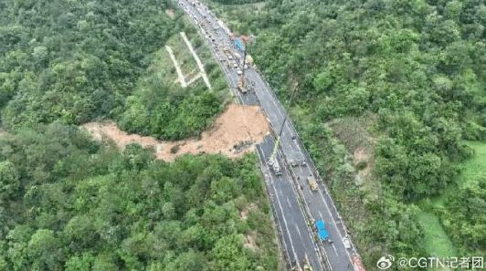 广东梅大高速路面塌方事故已致24人死亡